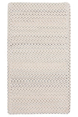 Dramatic Static Cyber White Area Rug