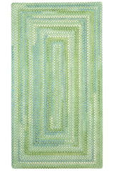 Sailor Boy Sea Monster Green Area Rug