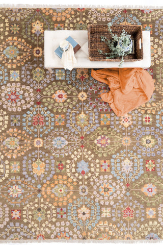 Kerrington-Eisley Olive Multi Area Rug