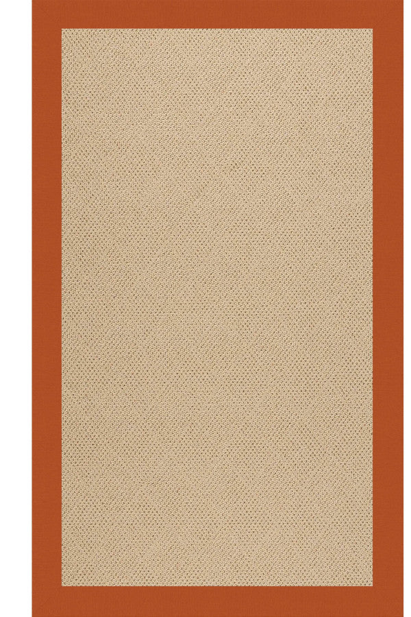 Creative Concepts-Cane Wicker Canvas Rust Area Rug – RugKnots