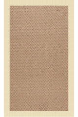 Creative Concepts-Raffia Canvas Sand Area Rug
