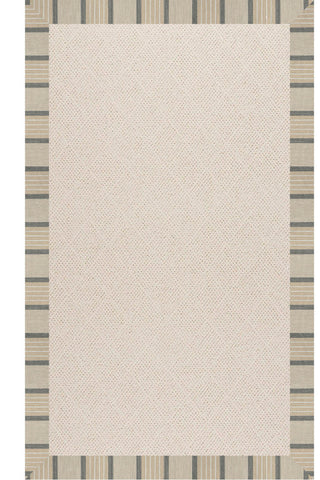 Creative Concepts-White Wicker Cove Pebble Area Rug