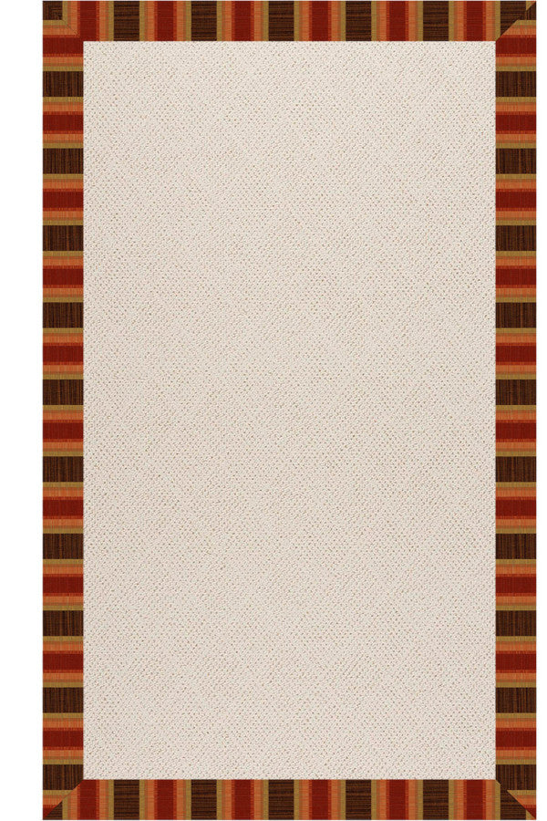 Creative Concepts-White Wicker Dimone Sequoia Area Rug