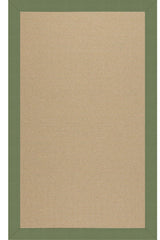 Creative Concepts-Sisal Canvas Citron Area Rug