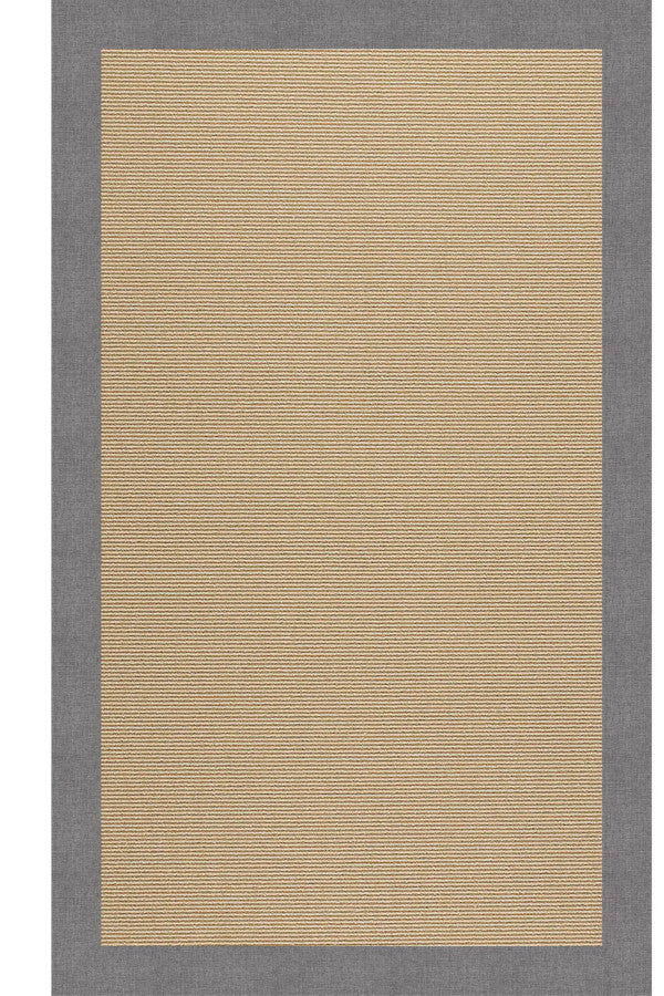 Creative Concepts-Sisal Canvas Slate Area Rug