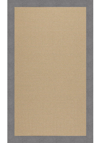 Creative Concepts-Sisal Canvas Slate Area Rug