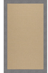 Creative Concepts-Sisal Canvas Slate Area Rug