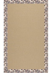 Creative Concepts-Sisal Geo Bronze Area Rug