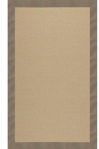 Creative Concepts-Sisal Canvas Taupe Area Rug