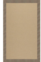 Creative Concepts-Sisal Canvas Taupe Area Rug