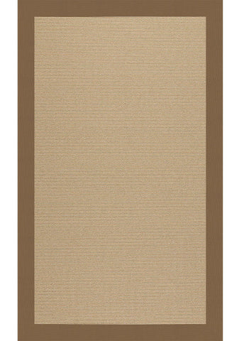 Creative Concepts-Sisal Canvas Cocoa Area Rug
