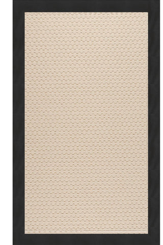 Creative Concepts-Sugar Mtn. Canvas Black Area Rug