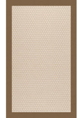 Creative Concepts-Sugar Mtn. Canvas Cocoa Area Rug