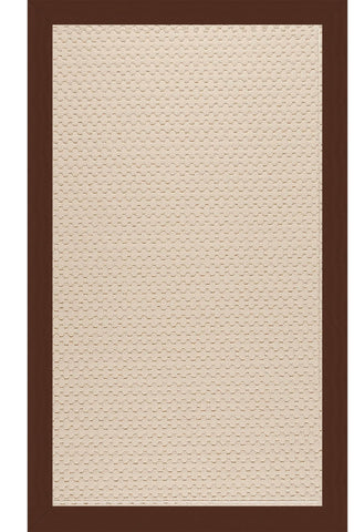 Creative Concepts-Sugar Mtn. Canvas Bay Brown Area Rug