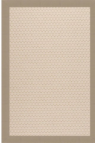 Creative Concepts-Beach Sisal Canvas Linen Area Rug