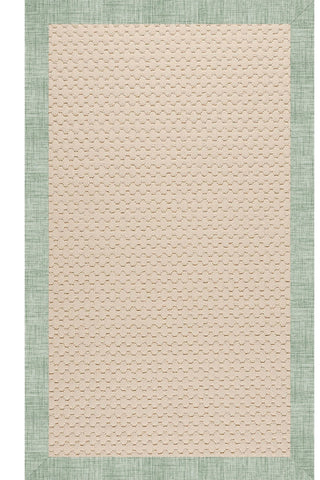 Creative Concepts-Beach Sisal Rave Spearmint Area Rug