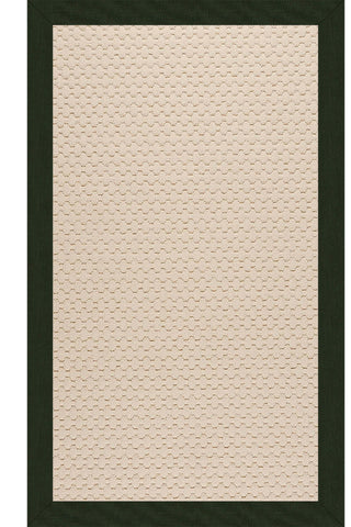Creative Concepts-Beach Sisal Canvas Fern Area Rug