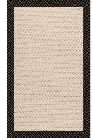 Creative Concepts-Beach Sisal Fortune Lava Area Rug