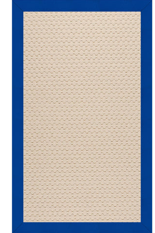 Creative Concepts-Beach Sisal Canvas Pacific Blue Area Rug
