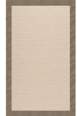 Creative Concepts-Beach Sisal Canvas Taupe Area Rug