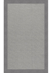 Creative Concepts-Plat Sisal Canvas Slate Area Rug