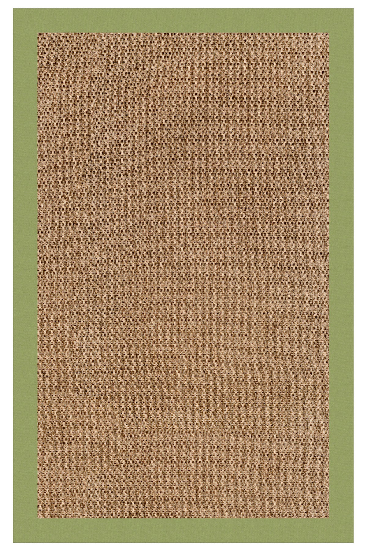 Islamorada-Basketweave Canvas Citron Area Rug