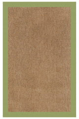 Islamorada-Basketweave Canvas Citron Area Rug