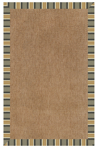 Islamorada-Basketweave Long Hill Ebony Area Rug