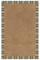 Islamorada-Basketweave Long Hill Ebony Area Rug