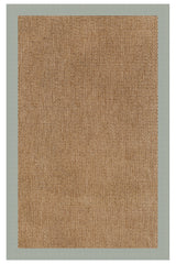 Islamorada-Basketweave Canvas Spa Blue Area Rug