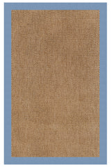 Islamorada-Basketweave Canvas Air Blue Area Rug