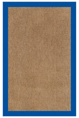 Islamorada-Basketweave Canvas Pacific Blue Area Rug