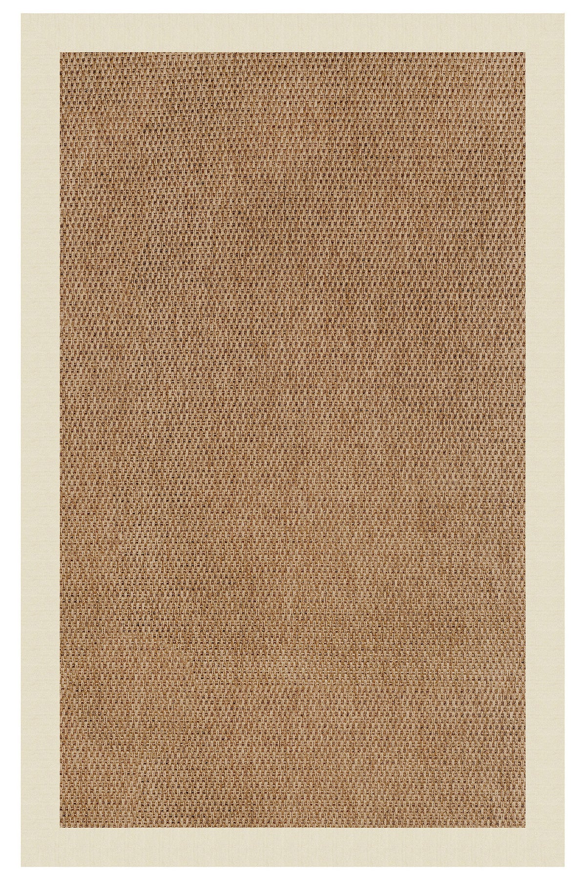 Islamorada-Basketweave Canvas Sand Area Rug