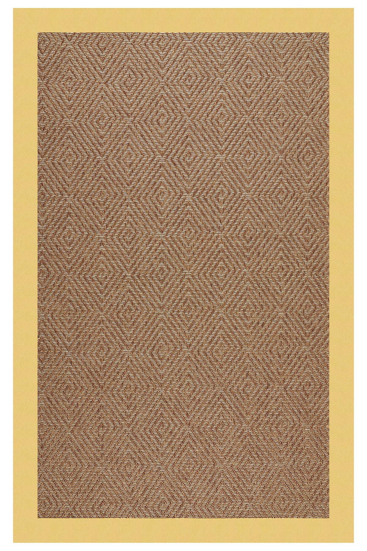 Islamorada-Diamond Canvas Canary Area Rug