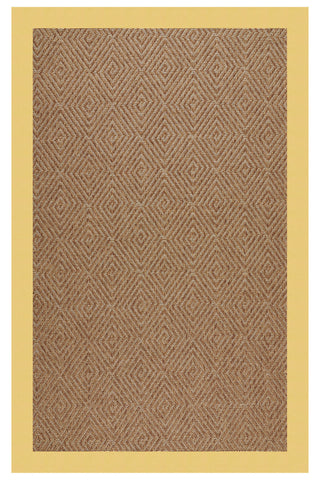 Islamorada-Diamond Canvas Canary Area Rug