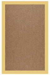 Islamorada-Diamond Canvas Canary Area Rug