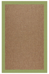 Islamorada-Diamond Canvas Citron Area Rug