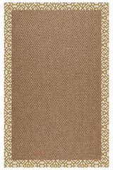 Islamorada-Diamond Lattice Pesto Area Rug