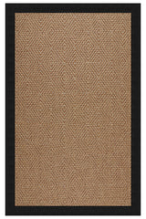 Islamorada-Diamond Classic Black Area Rug