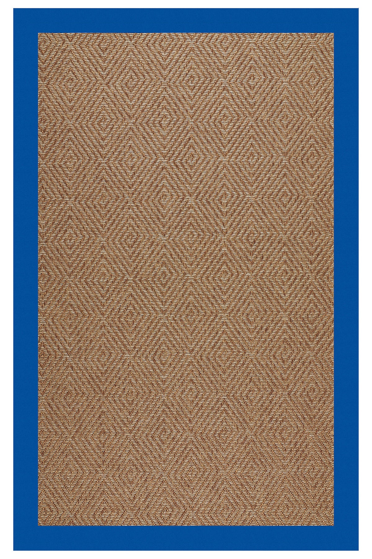 Islamorada-Diamond Canvas Pacific Blue Area Rug