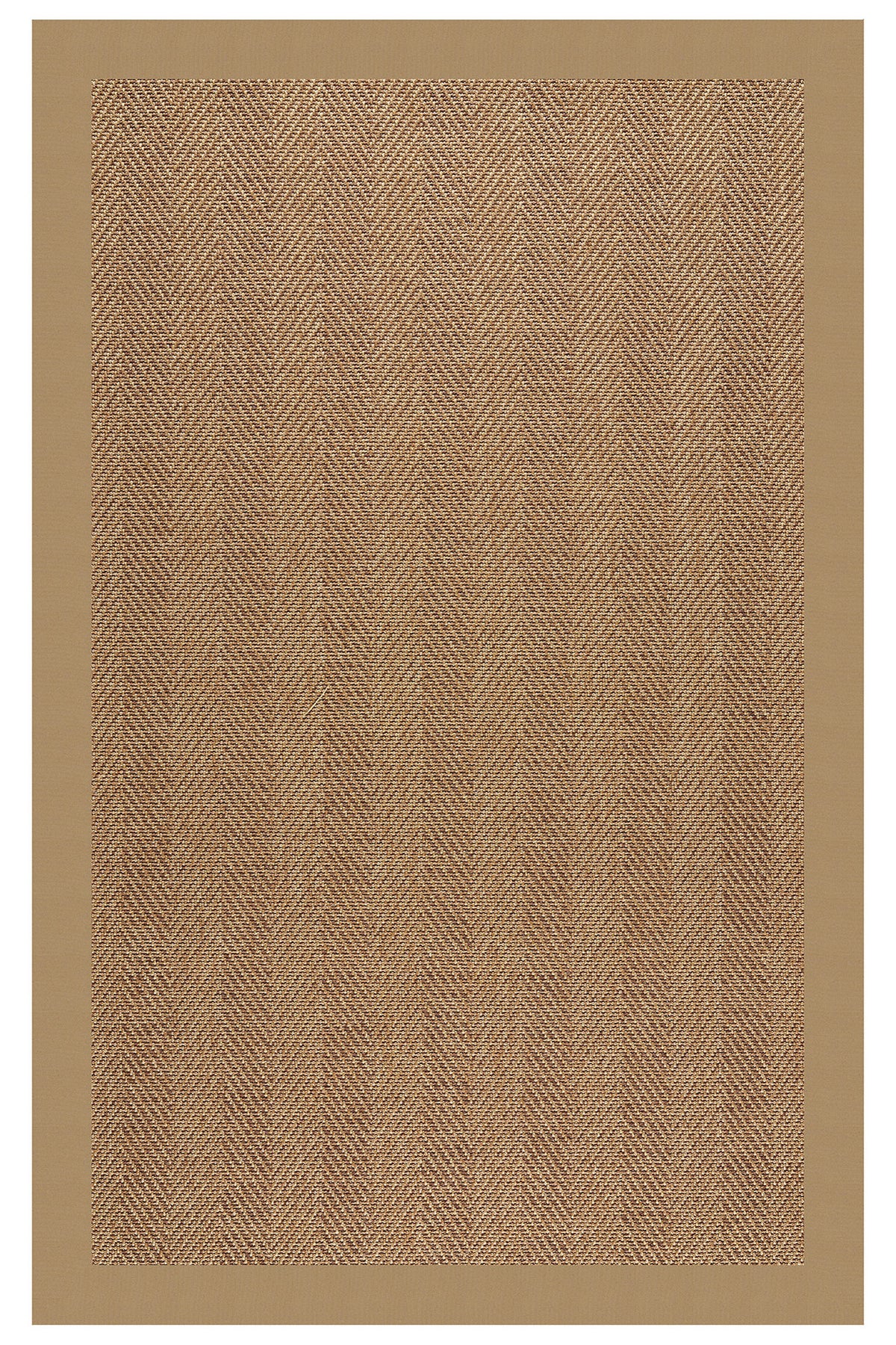 Islamorada-Herringbone Canvas Linen Area Rug