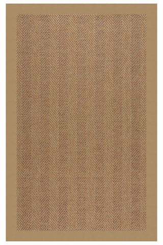 Islamorada-Herringbone Canvas Linen Area Rug