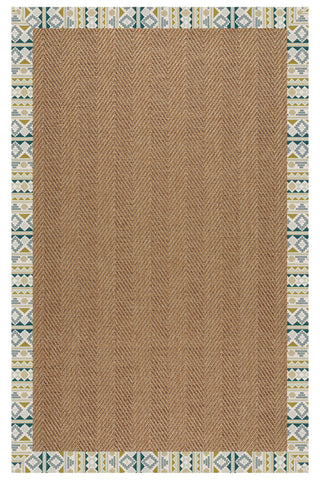 Islamorada-Herringbone Inca Lime Area Rug