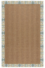 Islamorada-Herringbone Inca Lime Area Rug