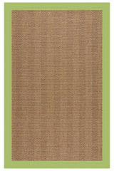Islamorada-Herringbone Canvas Parrot Area Rug