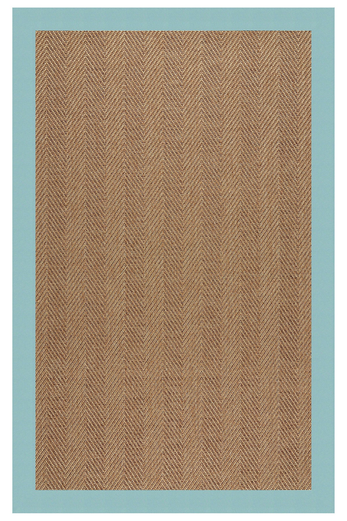 Islamorada-Herringbone Canvas Aquatic Area Rug
