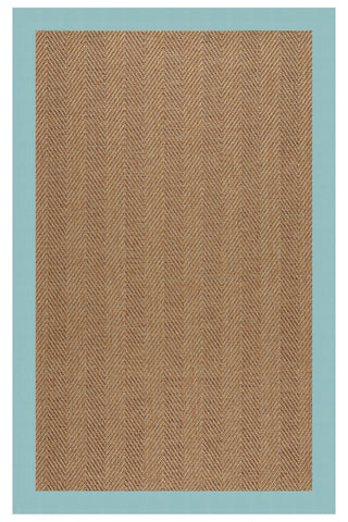 Islamorada-Herringbone Canvas Aquatic Area Rug