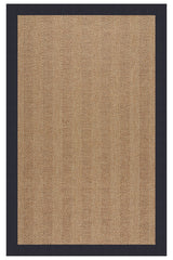 Islamorada-Herringbone Canvas Navy Area Rug