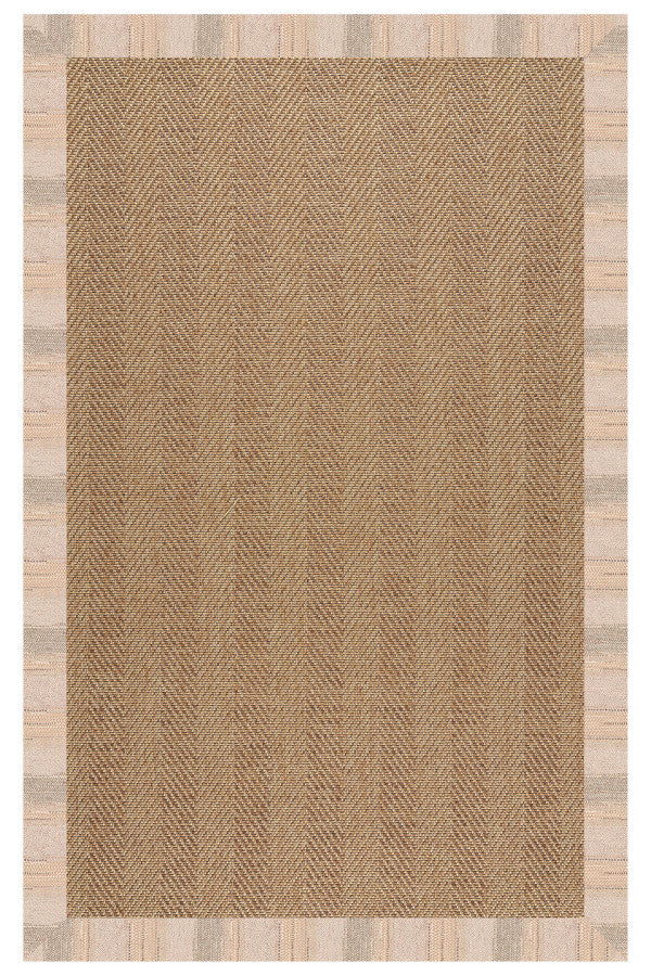 Islamorada-Herringbone Sicily Sparrow Area Rug
