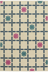 Poppy-Flores Azul Area Rug